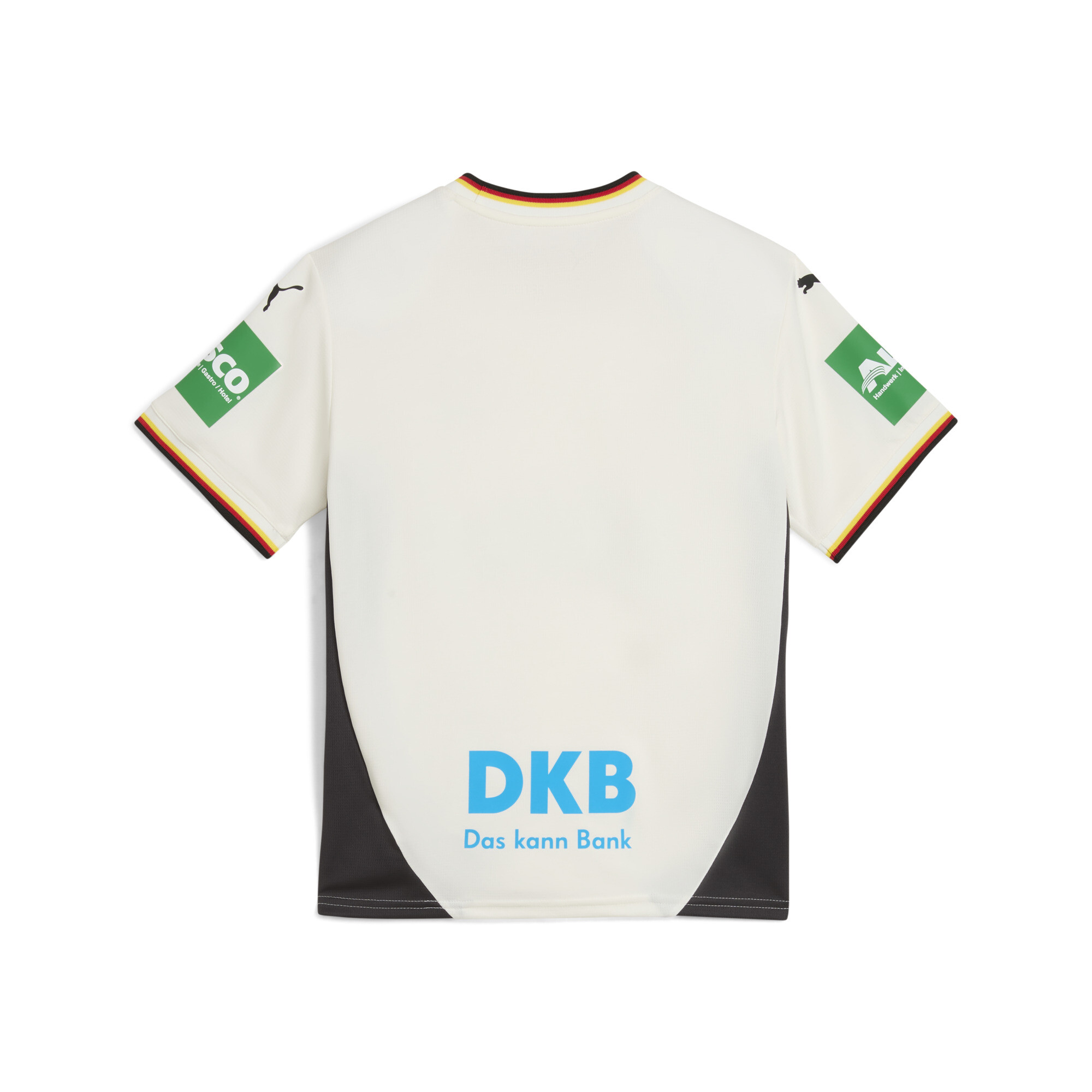 PUMA Duitsland Handbal thuisshirt, Grijs/Wit, Maat 5-6Y thumbnail 4