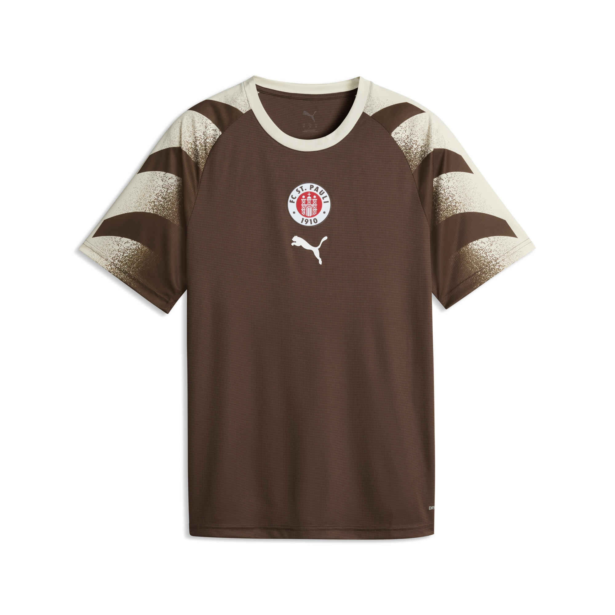 PUMA FC St. Pauli Aufwärmtrikot Herren, Accessoires, Braun, XXL