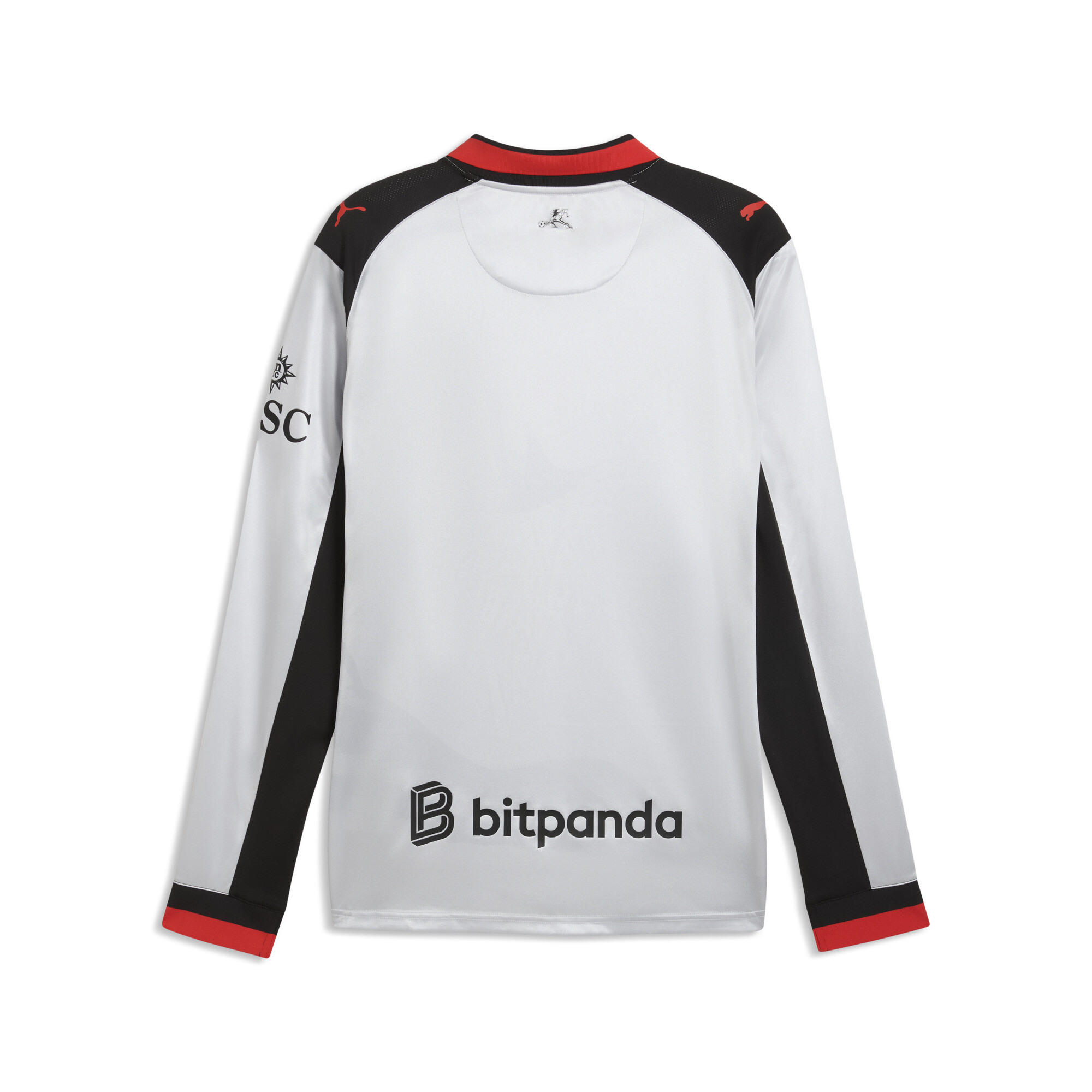 PUMA AC MILAN x SLAM JAM shirt met lange mouwen voor Heren, Zilver, Maat XS thumbnail 2