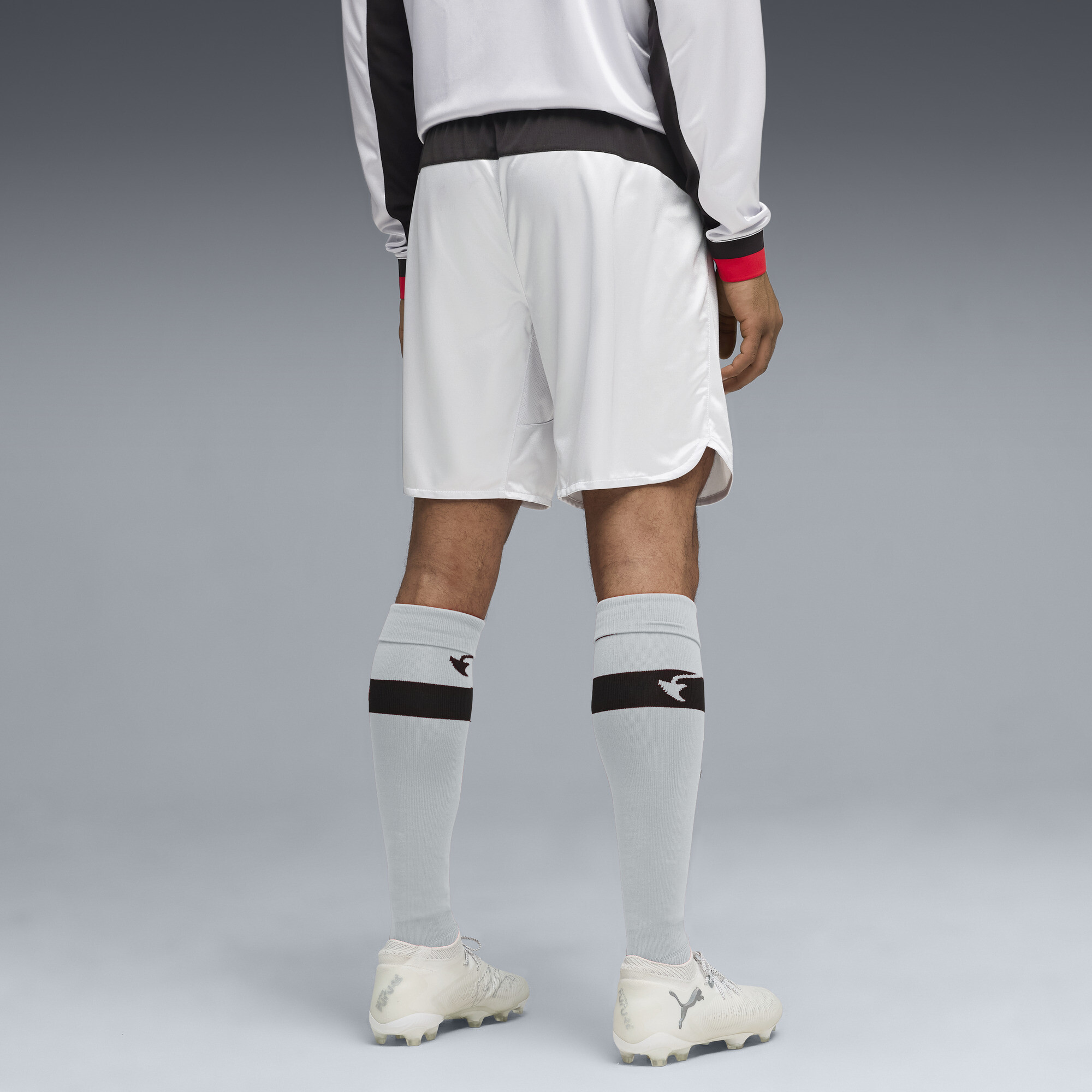 PUMA AC MILAN x SLAM JAM Jam short voor Heren, Zilver, Maat XS thumbnail 5