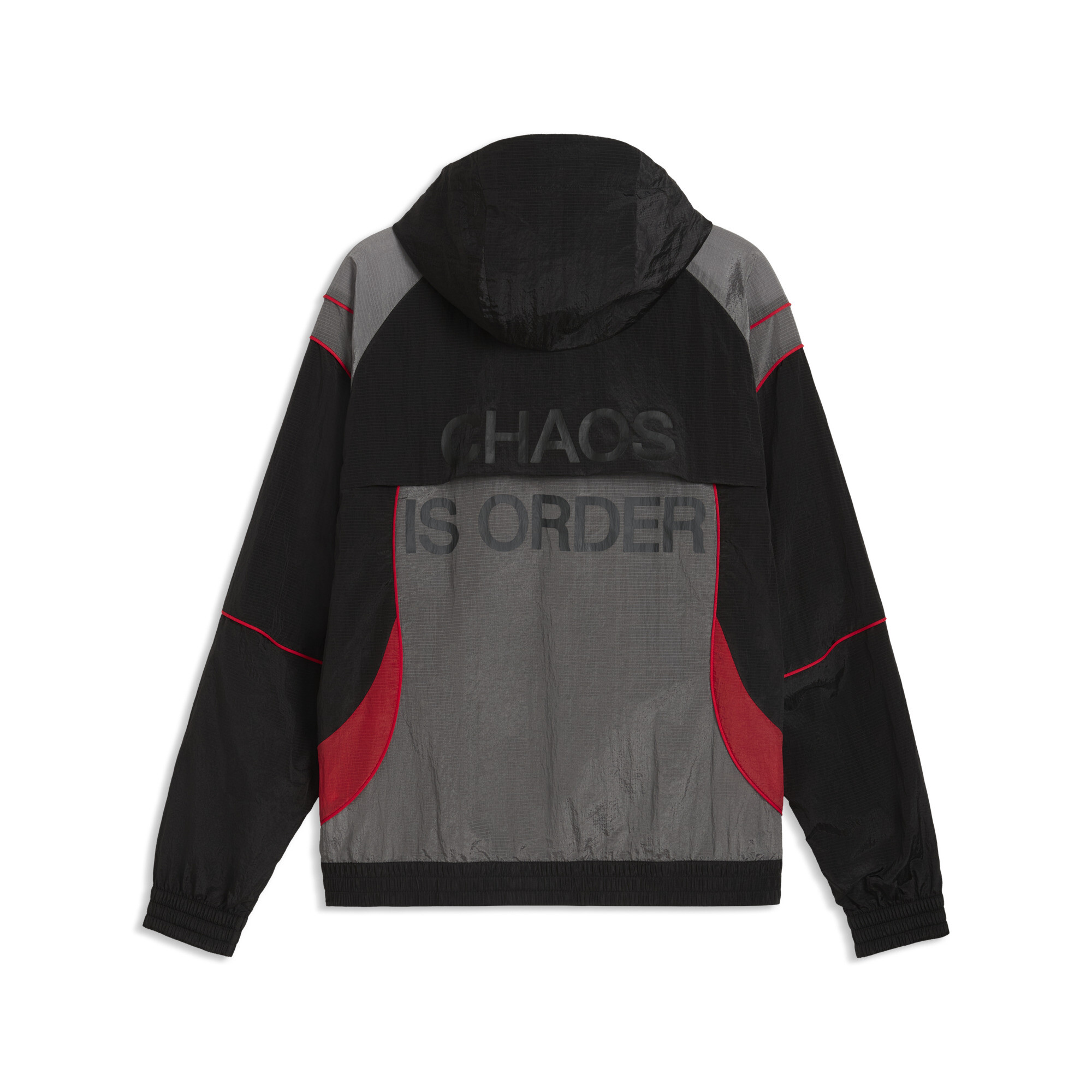 PUMA AC MILAN x SLAM JAM trainingsjack voor Heren, Zwart/Grijs, Maat L thumbnail 2