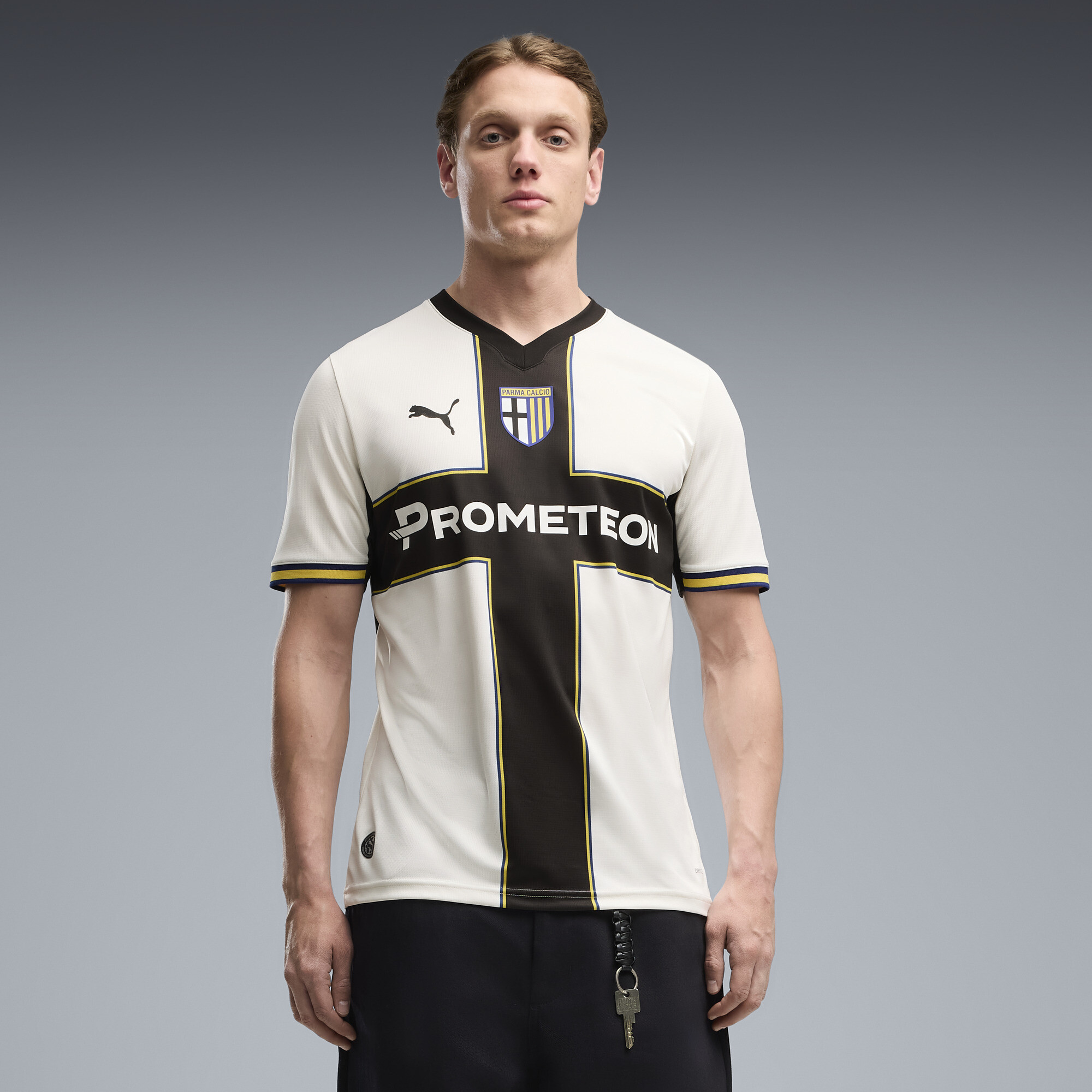 PUMA Męska koszulka domowa Parma Calcio 1913 2026, Odzież, Biały, XXL