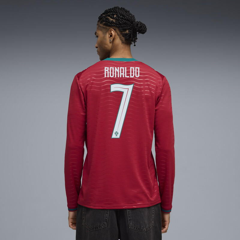 

Men's PUMA Portugal 2026 Long Sleeve Home Player Jersey