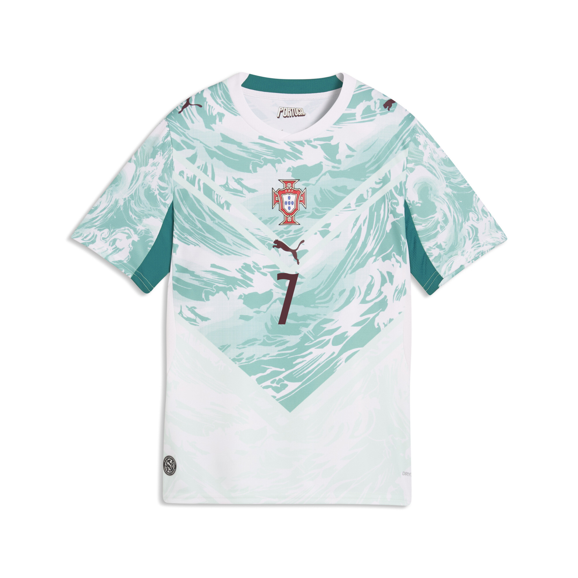 PUMA Maillot version Player Away Portugal Enfant et Adolescent Accessoires 7 8Y - vue 1
