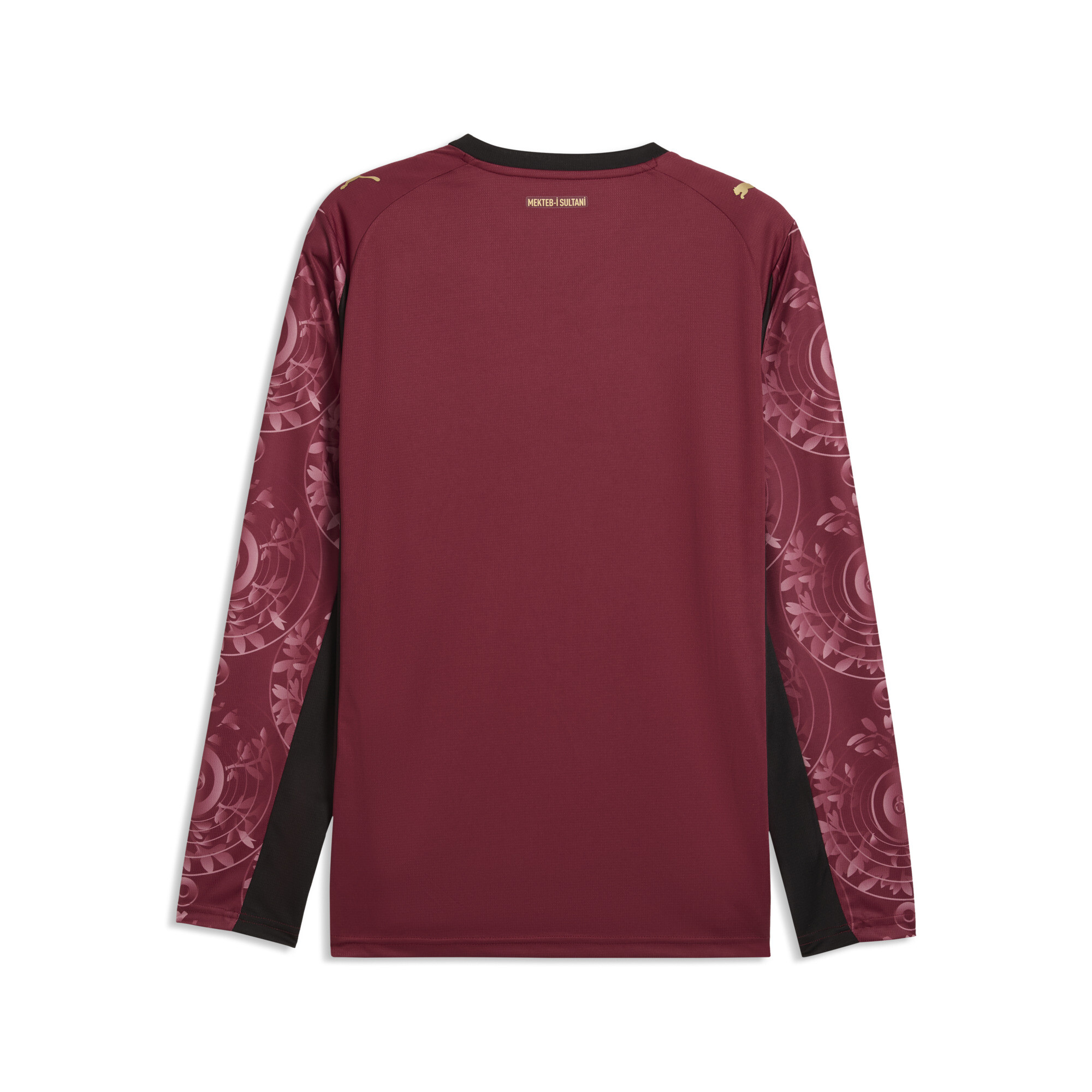 PUMA Galatasaray SK derde shirt met lange mouwen voor Heren, Rood/Goud, Maat S thumbnail 2