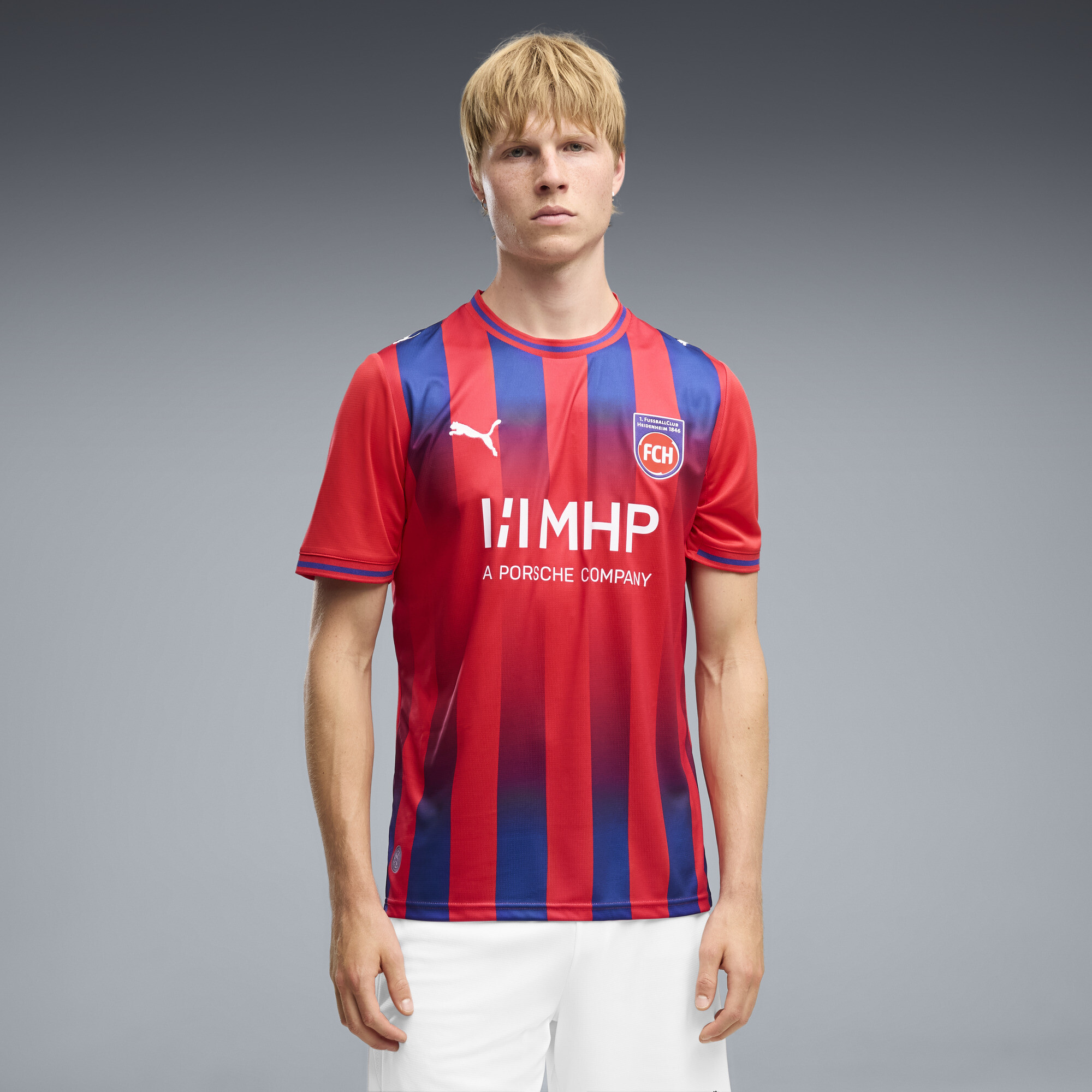 PUMA Maillot Home 2627 FC Heidenheim Homme Accessoires Rouge L 85 €