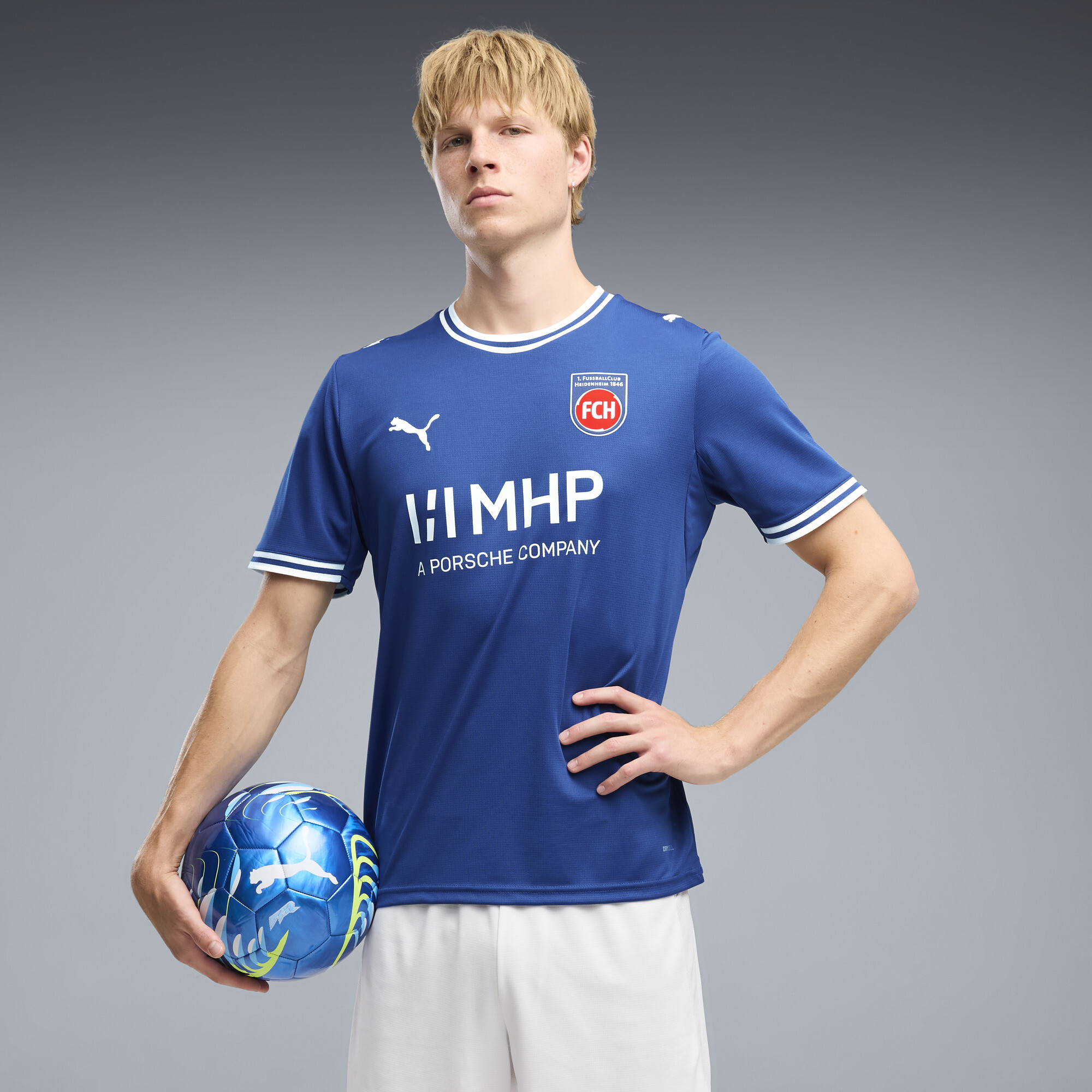 PUMA Maillot Away 2627 FC Heidenheim Homme Vtements Bleu XL 85 €
