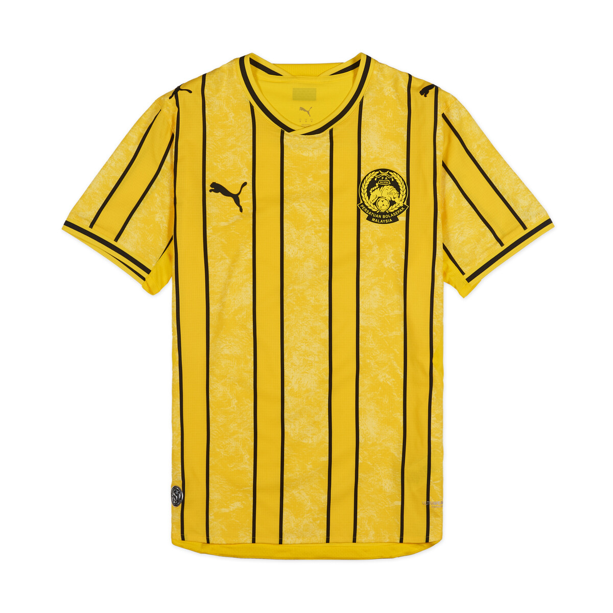Malaysia FA Home Jersey Men in Faster Yellow/Lemon Meringue by PUMA, Medium
