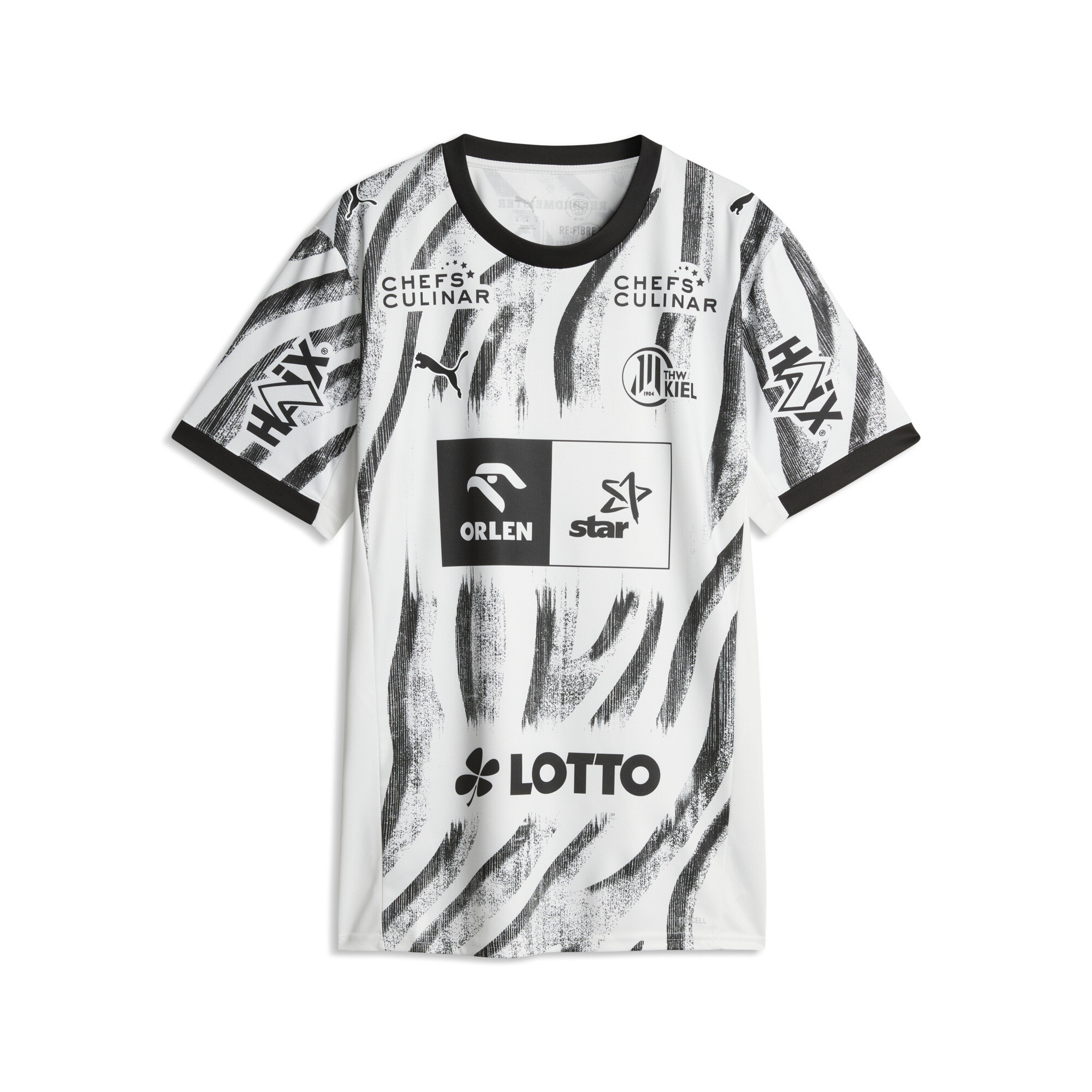 PUMA Maillot Home 2627 THW Kiel Homme Accessoires Noir M 95$