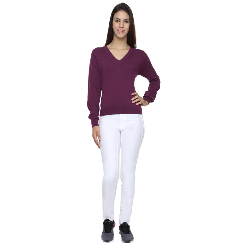 

Women's PUMA Wns Solid L/S Sweater