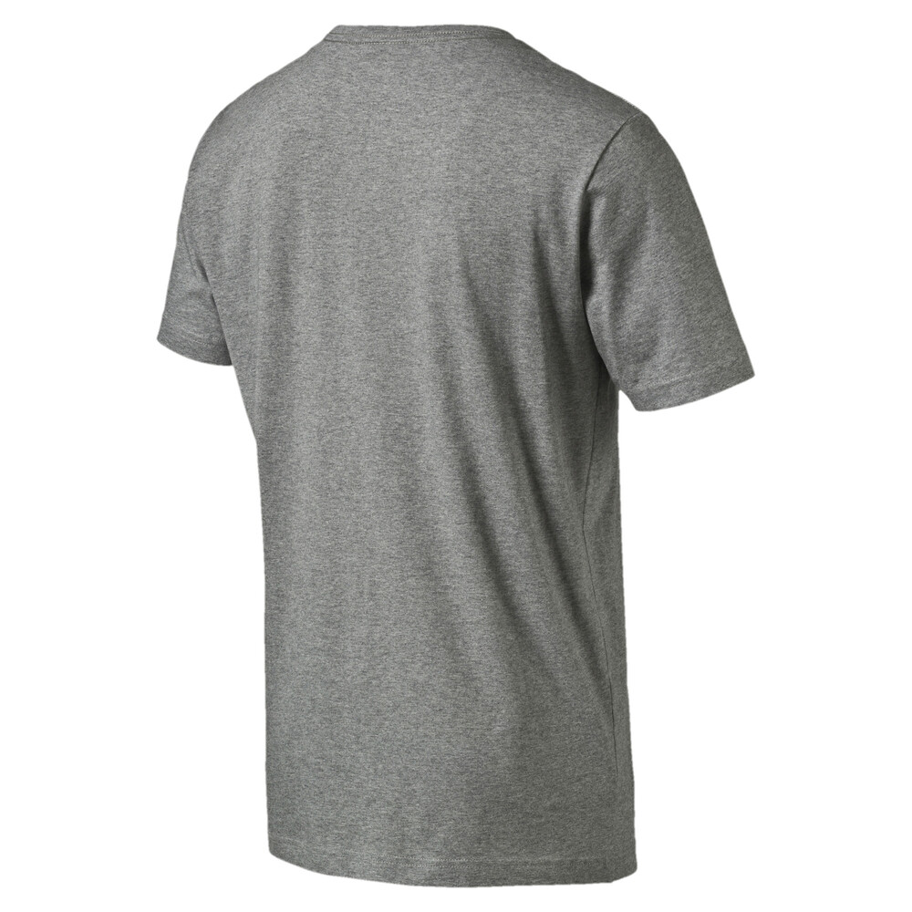 

PUMA - male - Футболка ESS Tee – medium gray heather –, Серый