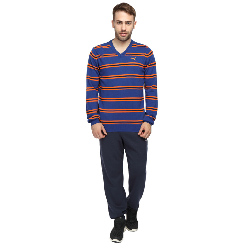

Men's PUMA Men S Striped LS Sweater
