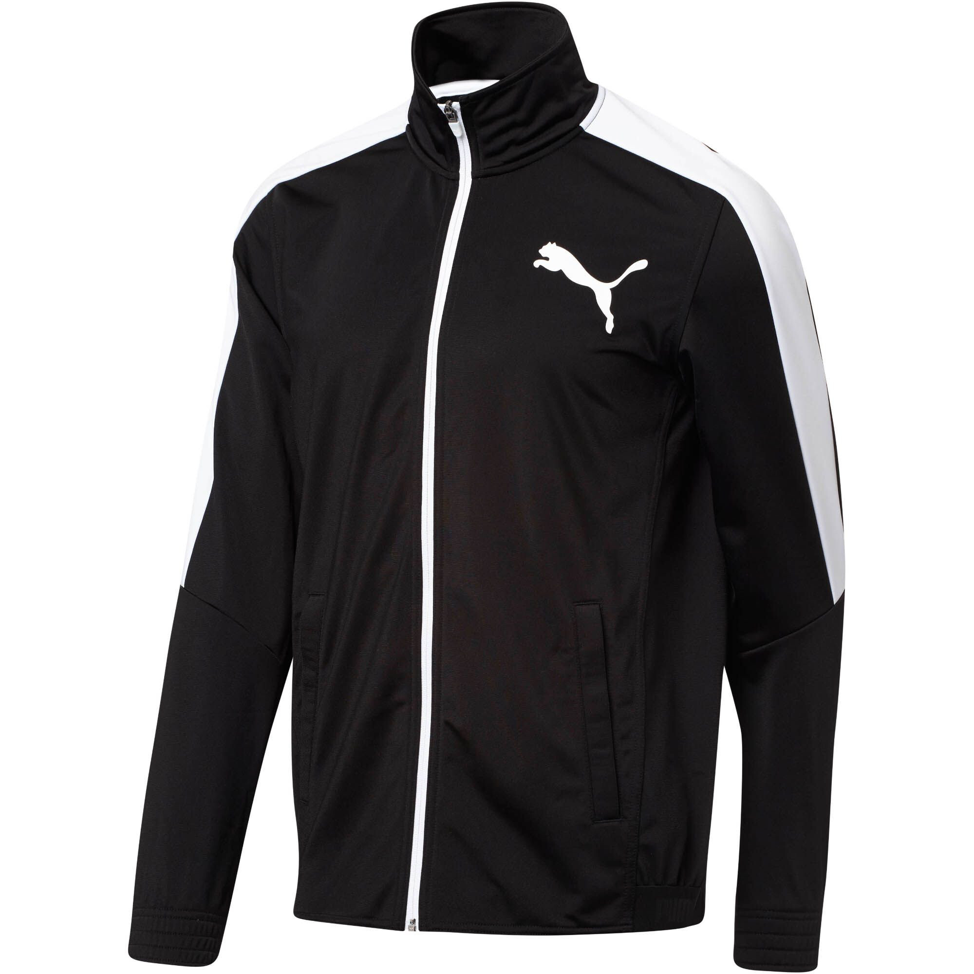 PUMA Contrast Track Jacket Men Track Jacket Basics | eBay