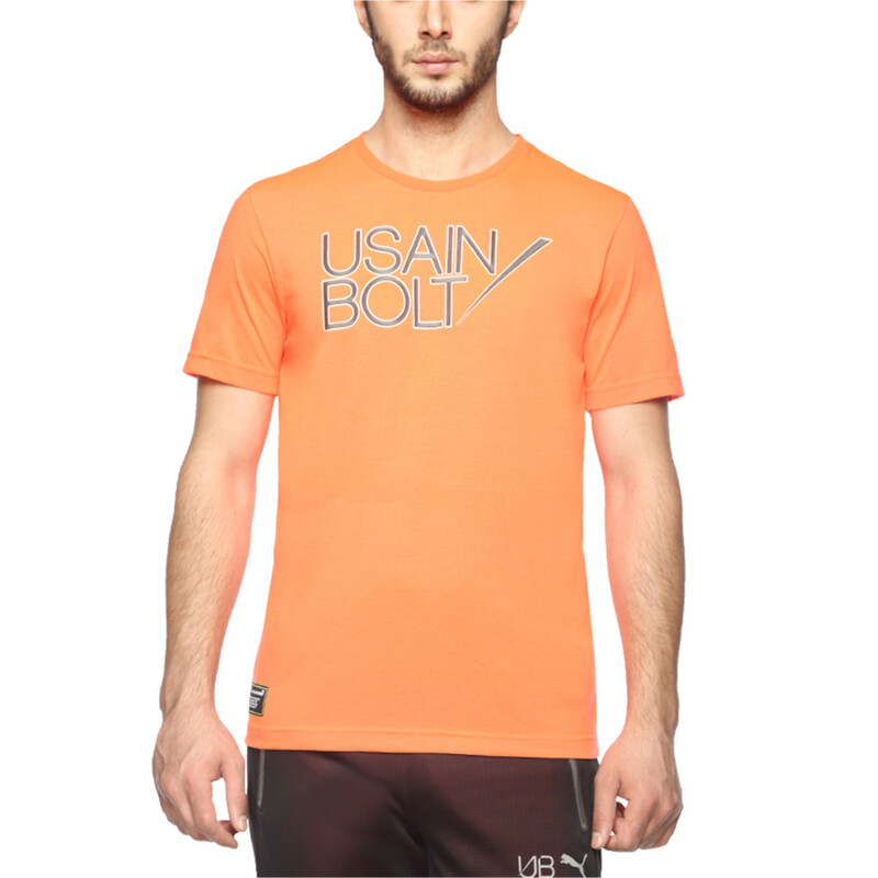

Men's PUMA Usain Bolt Logo Men’s T-Shirt