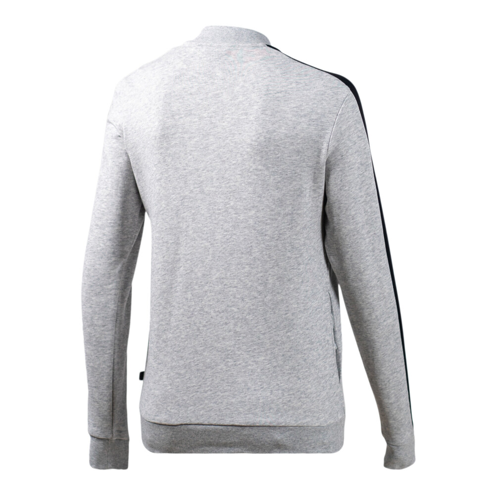 

PUMA - female - Толстовка Contrast FZ Hoody TR W – Light Gray Heather –, Серый