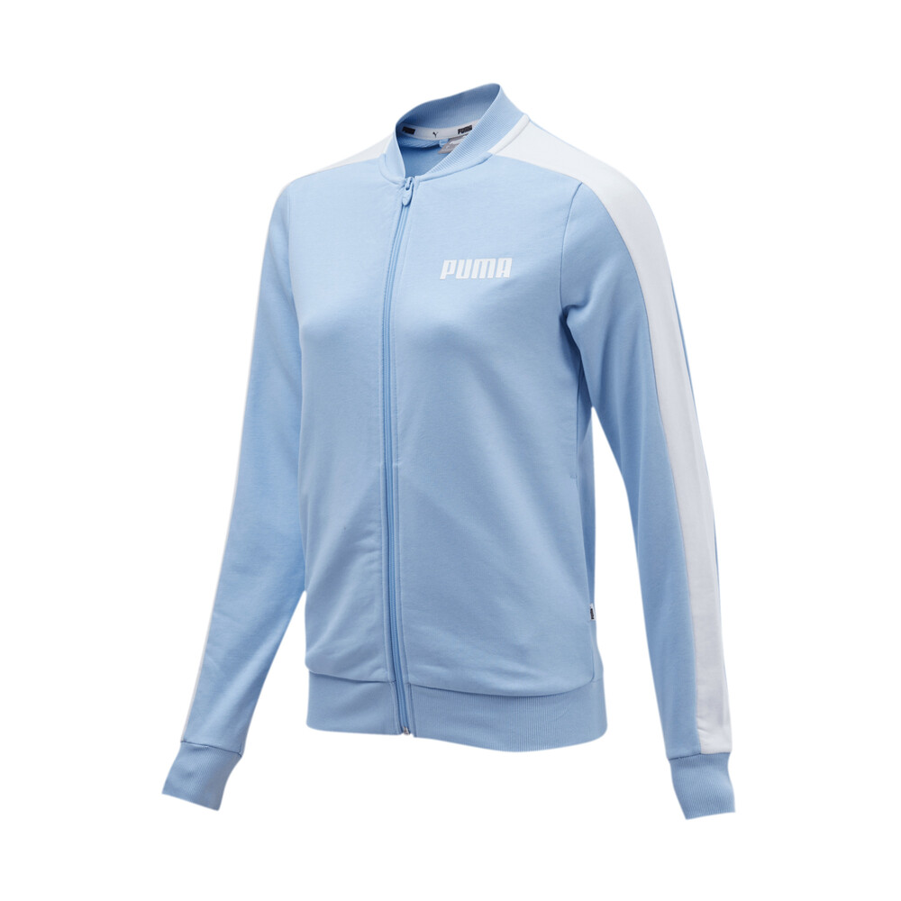 Puma blue sweat jacket clearance