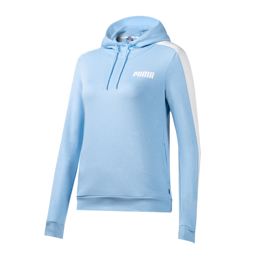 blue puma hoodie womens