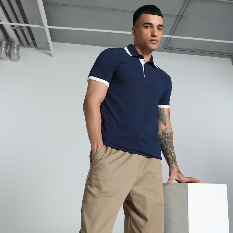 

Men's PUMA Tipping Essential Pique Polo