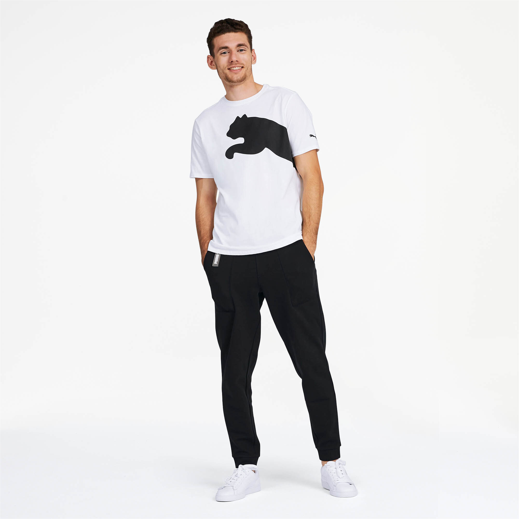 puma logo tee
