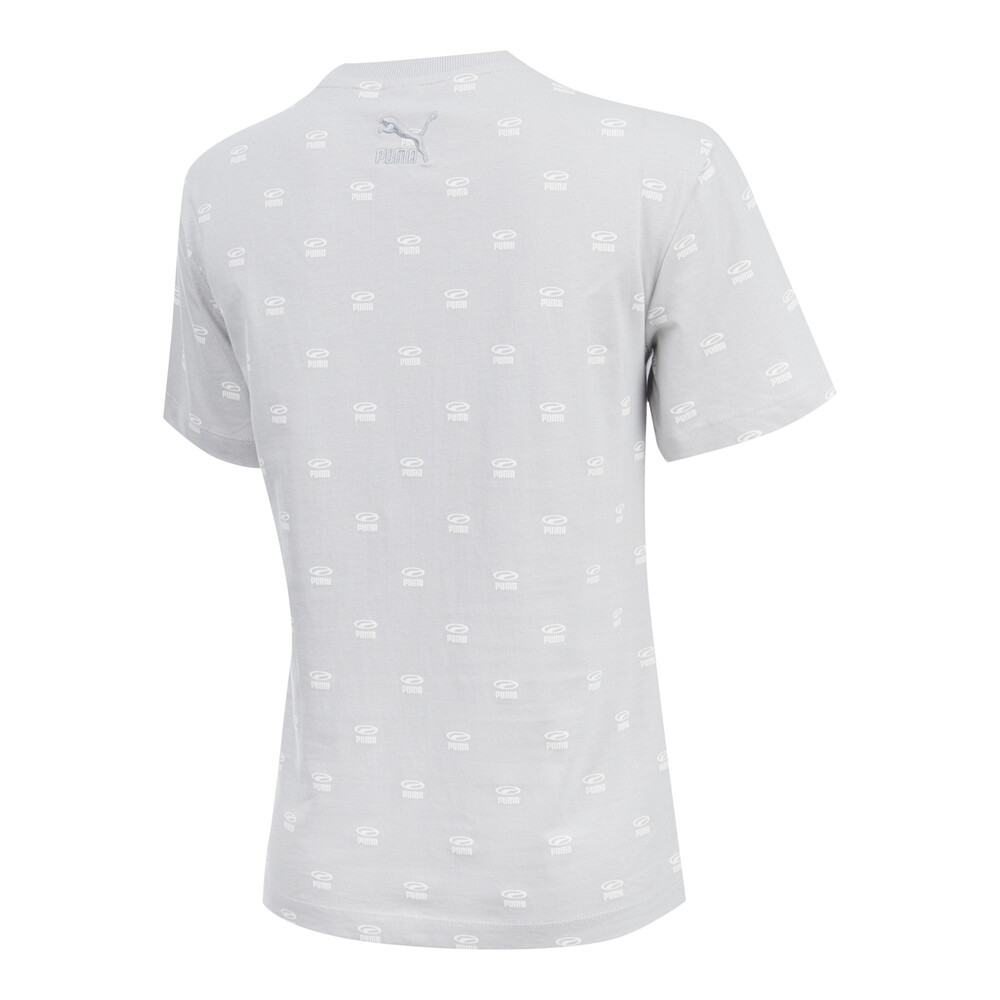 

PUMA - female - Футболка OG AOP Tee Wmns – Gray Violet –, Серый
