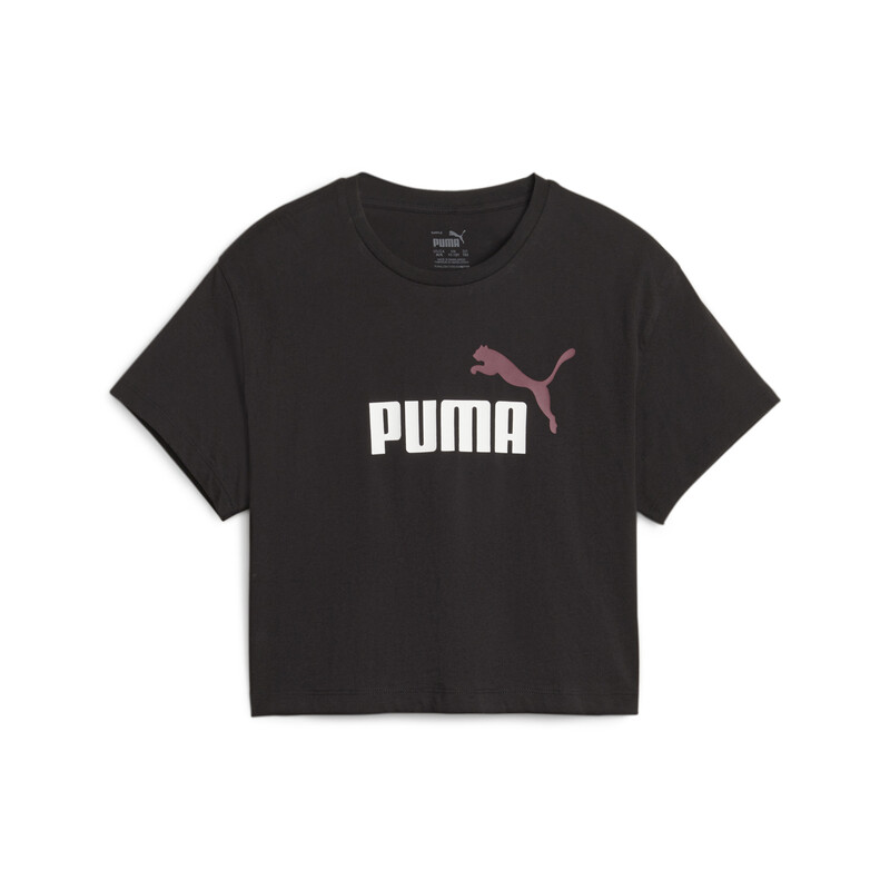 

PUMA Girls Logo Youth Cropped T-shirt