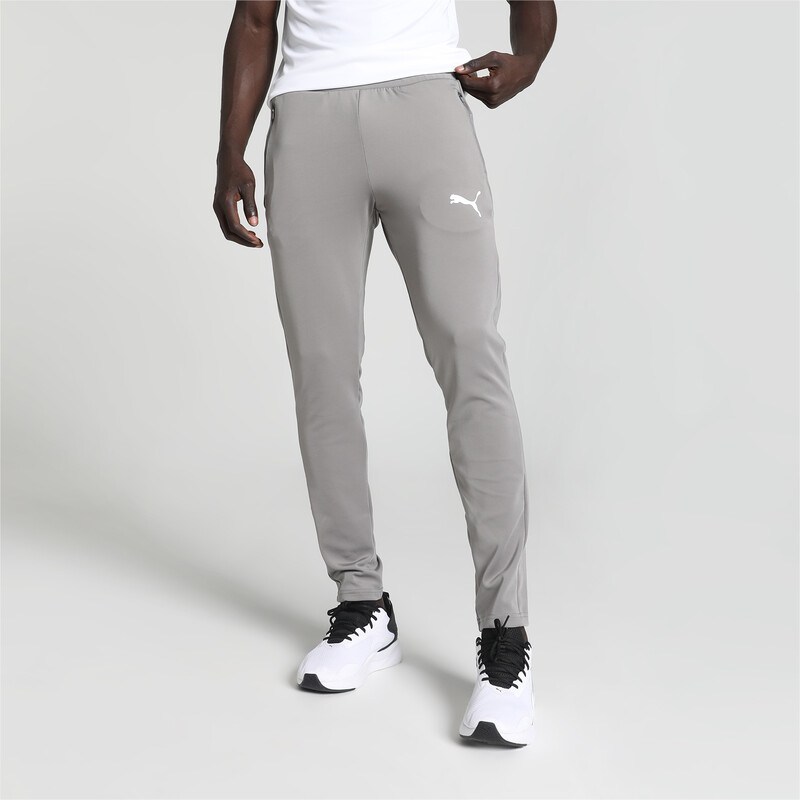 

Men's PUMA Graphic Slim Fit Track Pants, Gray