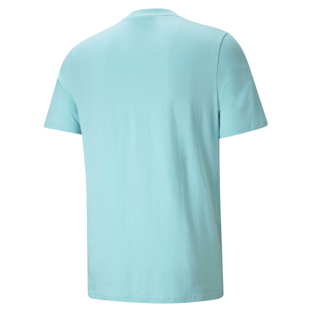 

PUMA - male - Футболка Summer Court Graphic Men' Tee – Angel Blue –, Желтый