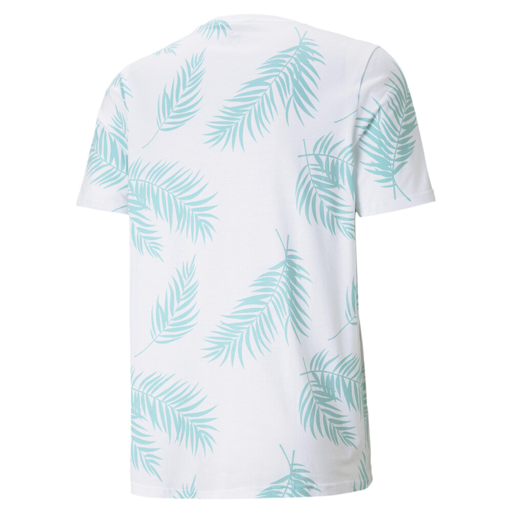 

PUMA - male - Футболка Summer Court Printed Men's Tee – Puma White –, Черный