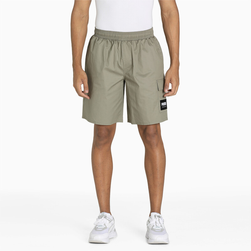 

Men's PUMA Summer Court Regular Fit Cargo Shorts, Vetiver