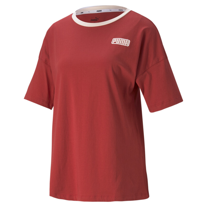

Women's PUMA Summer Stripes Fashion Relaxed Fit T-Shirt