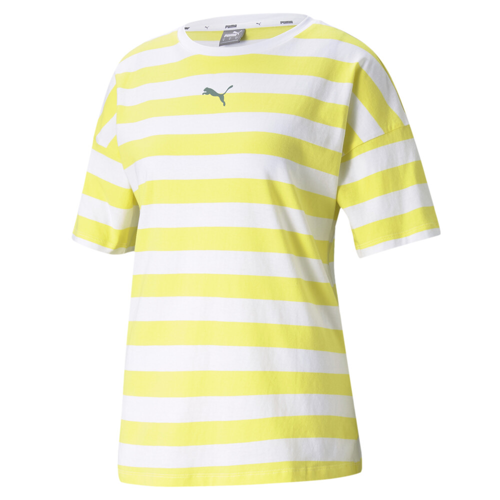 фото Футболка summer stripes printed women's tee puma