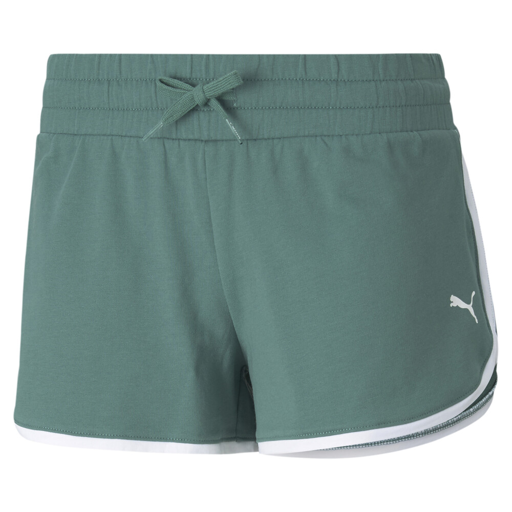 

PUMA - female - Шорты Summer Stripes Women' Shorts – Blue Spruce –, Серый
