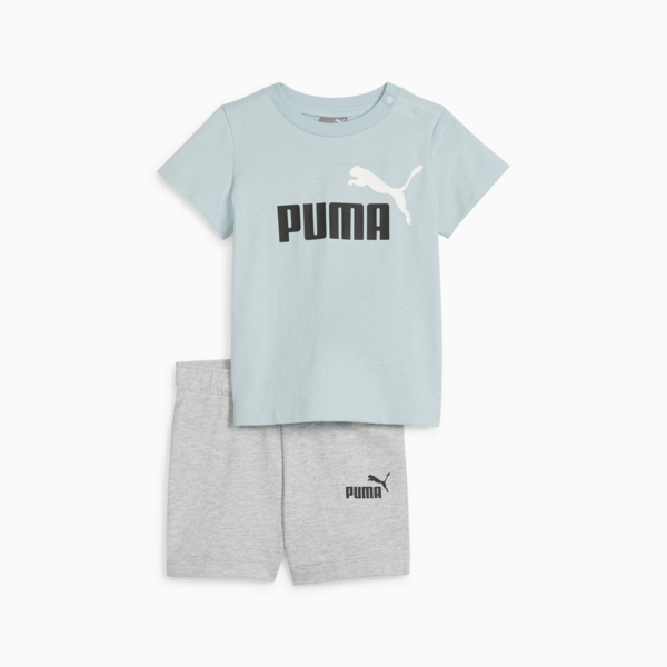 Minicats Tee and Shorts Set Toddler, Turquoise Surf, large-ZAF