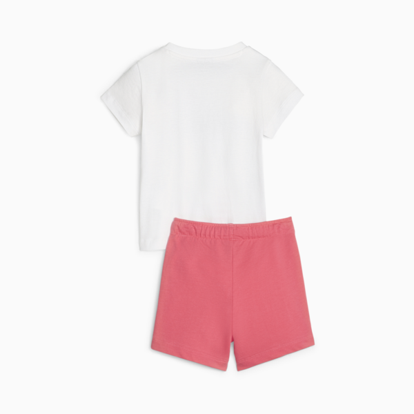 Minicats Tee and Shorts Set Toddler, Electric Blush, large-ZAF