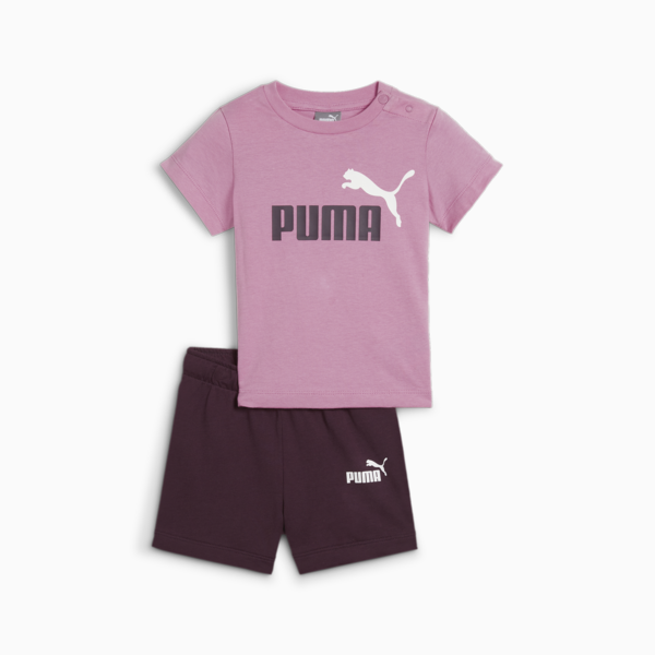 Minicats Tee and Shorts Set Toddler, Mauved Out, large-ZAF