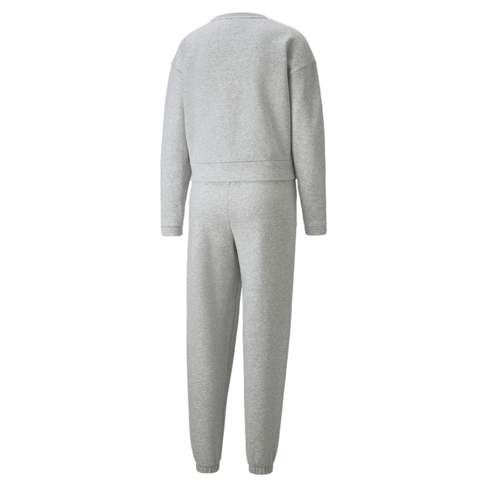

PUMA - female - Спортивный костюм Loungewear Women's Tracksuit – Light Gray Heather –, Серый