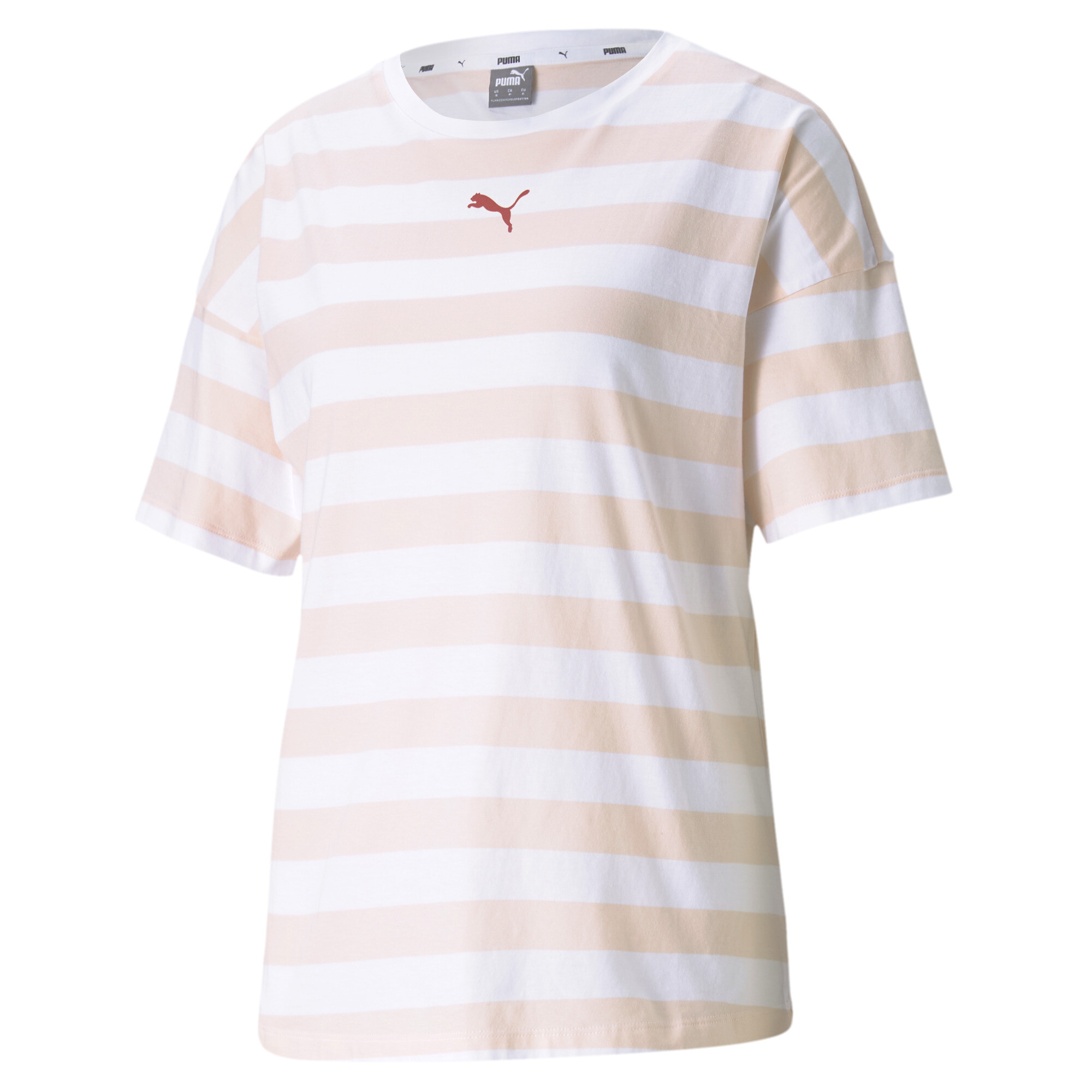 【プーマ公式通販】 プーマ SUMMER STRIPES AOP Tシャツ ウィメンズ ウィメンズ Cloud Pink ｜PUMA.com