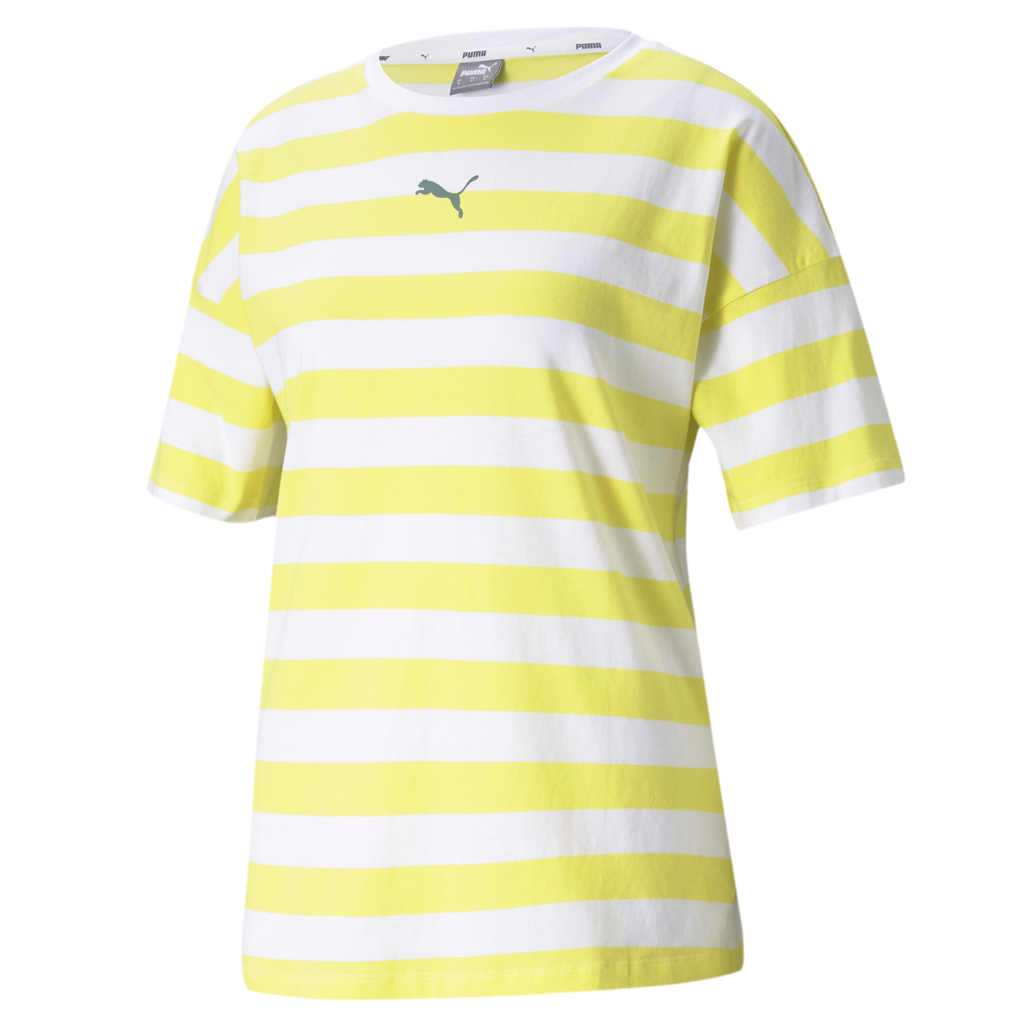 【プーマ公式通販】 プーマ SUMMER STRIPES AOP Tシャツ ウィメンズ ウィメンズ Celandine ｜PUMA.com