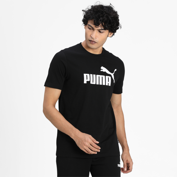 Remera Essentials Logo Tee, Cotton Black, large-ARG
