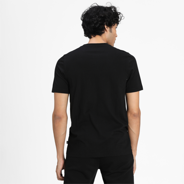 Remera Essentials Logo Tee, Cotton Black, large-ARG
