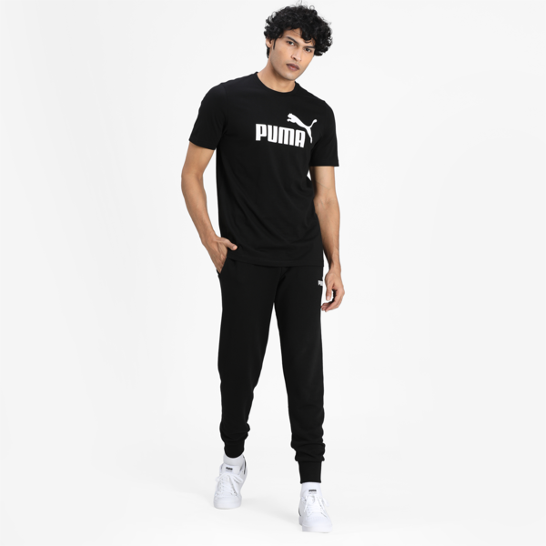 Remera Essentials Logo Tee, Cotton Black, large-ARG