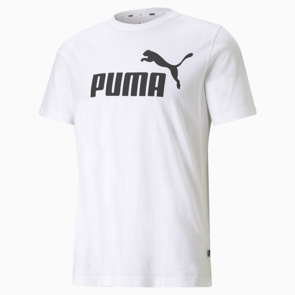 Remera Essentials Logo Tee, Puma White, large-ARG