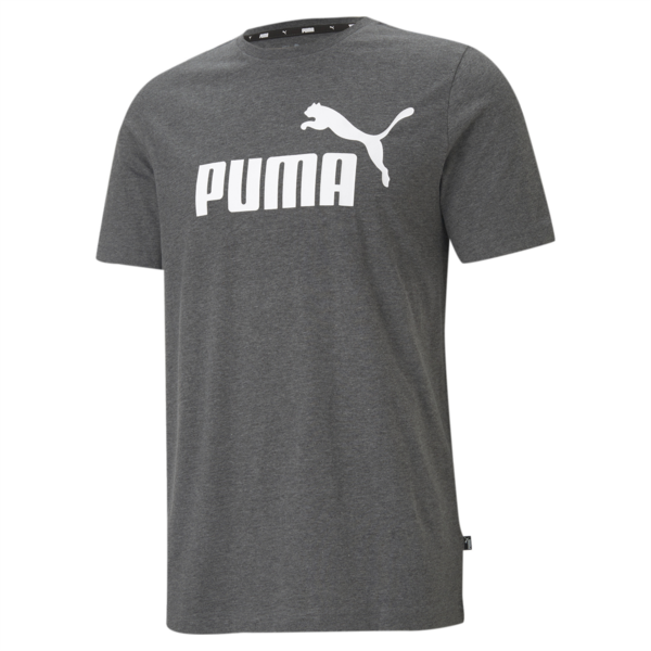 Remera Ess Heather, Puma Black, large-ARG