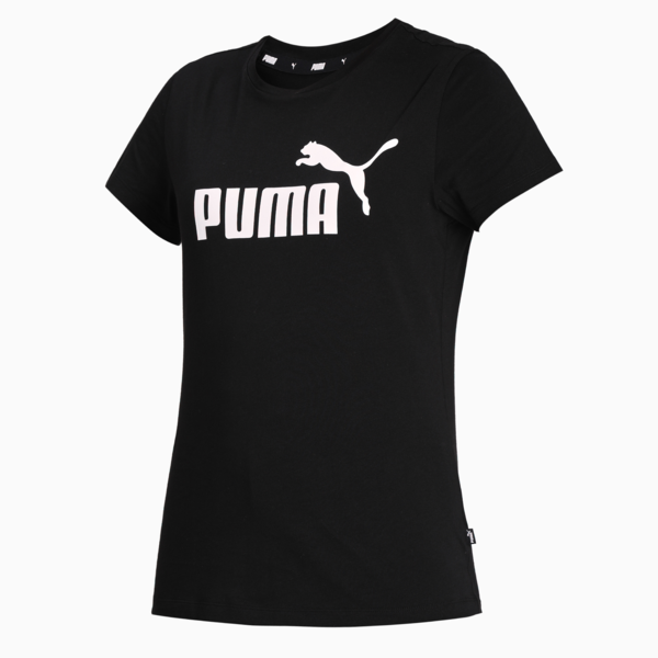 Remera Essentials Logo Tee, Puma Black, large-ARG