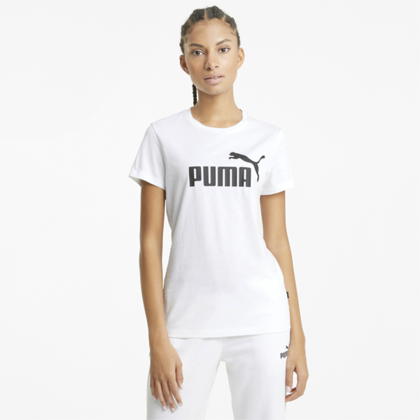Remera Essentials Logo Tee, Puma White, large-ARG