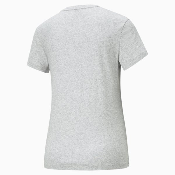 Remera Essentials Logo Tee, Light Gray Heather, large-ARG