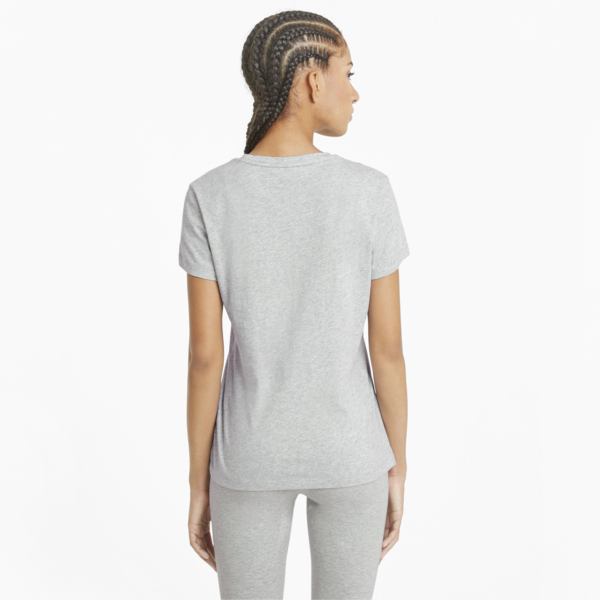 Remera Essentials Logo Tee, Light Gray Heather, large-ARG