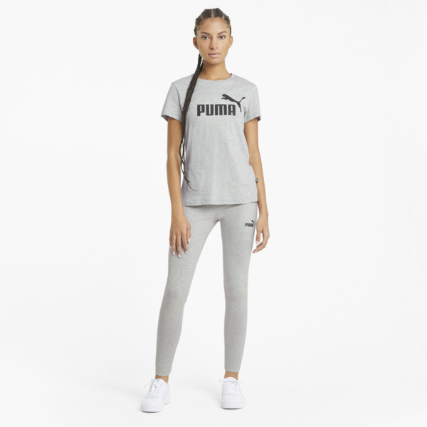 Remera Essentials Logo Tee, Light Gray Heather, large-ARG