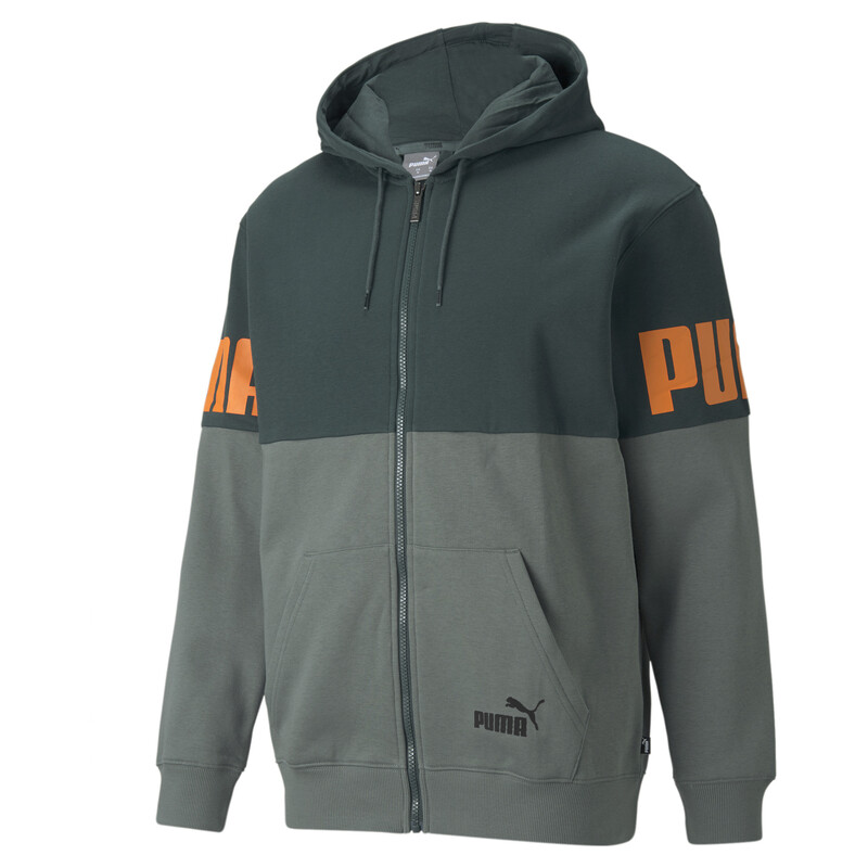 

Men's PUMA POWER Full-Zip Loose Hoodie