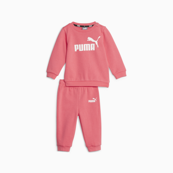 Essentials Minicats Crew Neck Jogger Suit Toddler, Electric Blush, large-ZAF